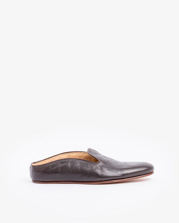 Zapatillas de Casa 100% Piel en Marrón